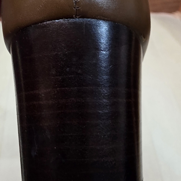 TALBOTS | BROWN LEATHER PUMPS | SIZE 6.5 M - Picture 6 of 9